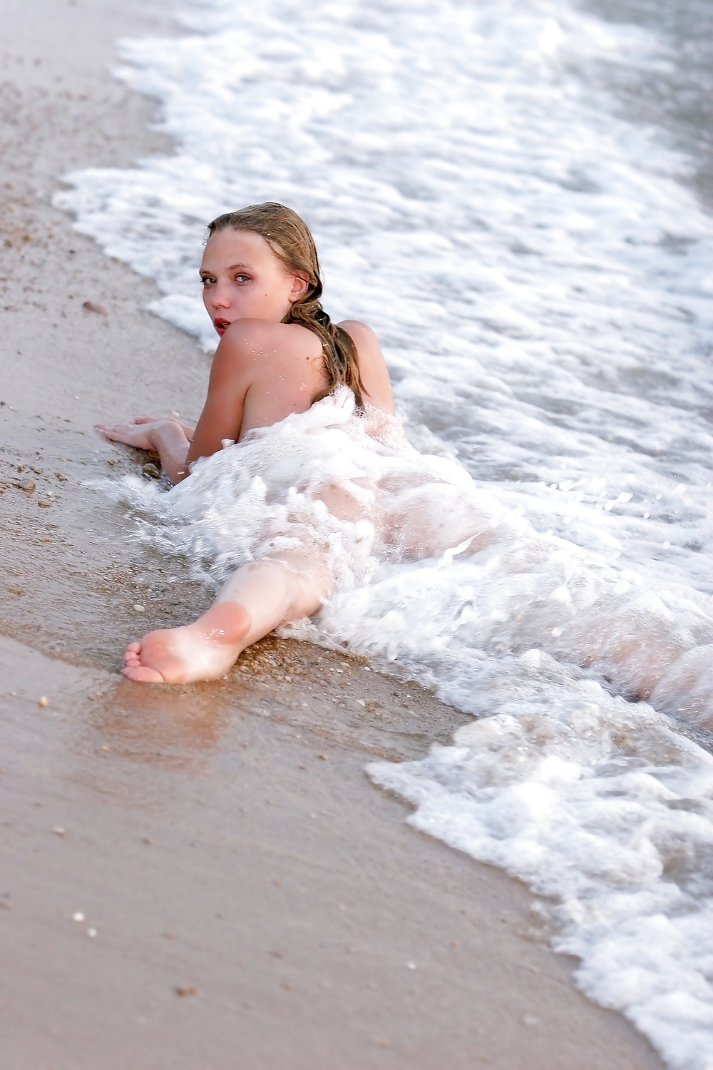 Polly - Blonde Teen at the Beach 4 #40892158