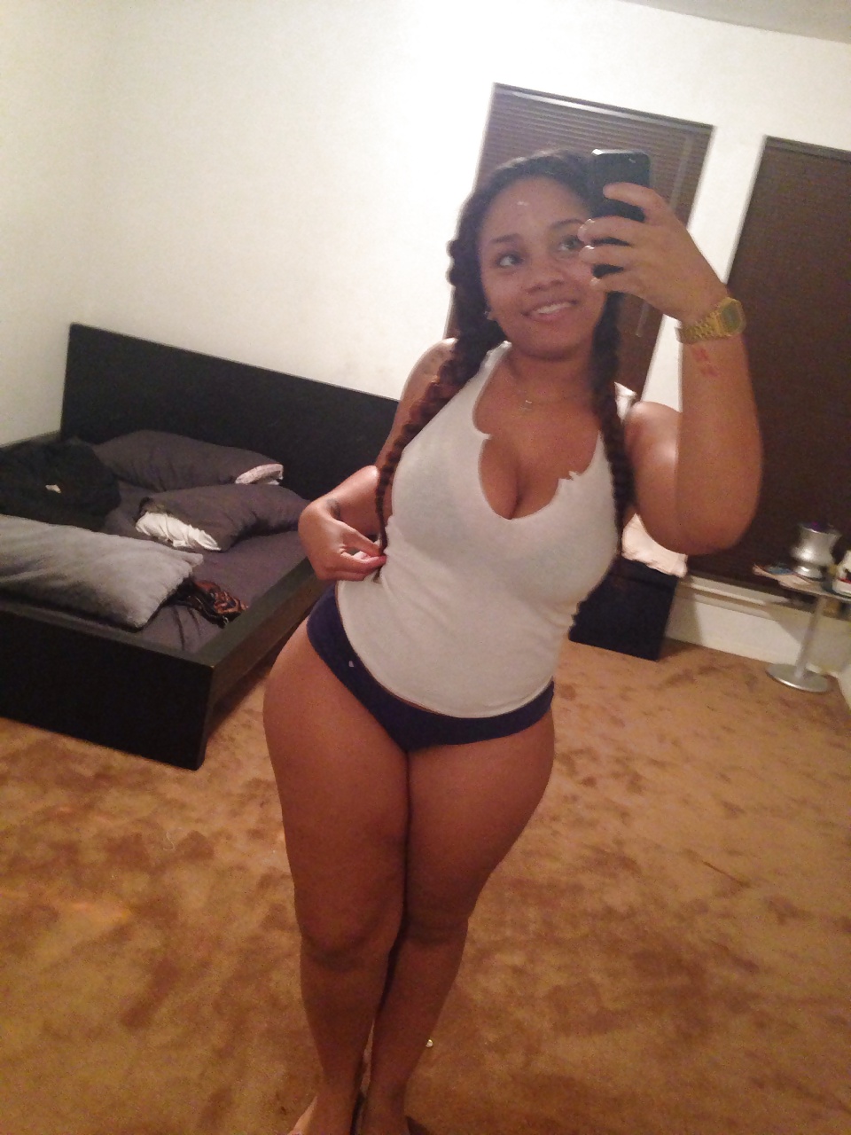 Thick Black Girl Selfie 2 #31117208