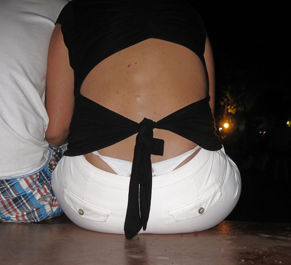 Ass including string at a festival #34388500