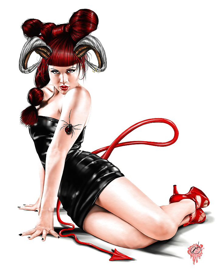 Pin-Up Art by Pete Tapang #33069251