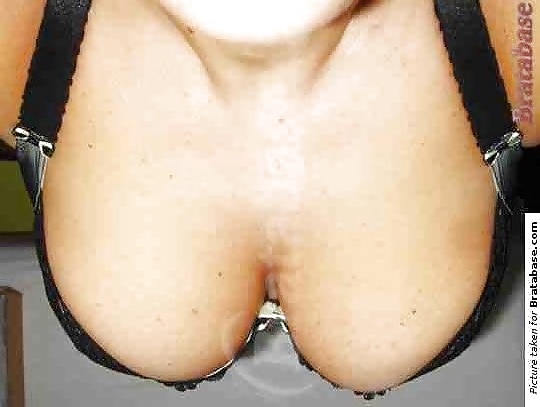 Tits in bras from above #24356899