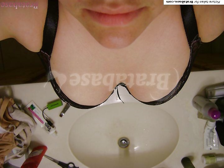 Tits in bras from above #24356903