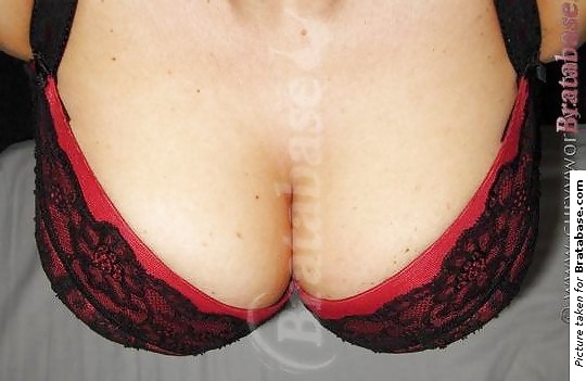 Tits in bras from above #24356924