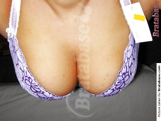 Tits in bras from above #24356979