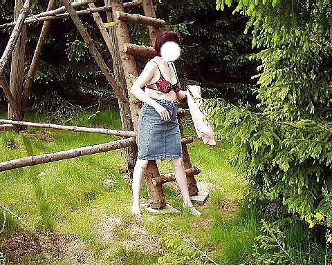 Festbinden im Wald #23785288