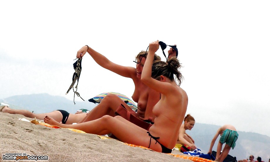 Girls love sunbathing topless #35297493