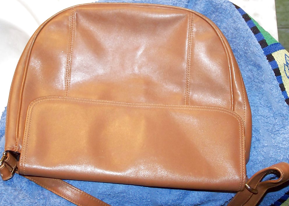 Leather handbag #39834863