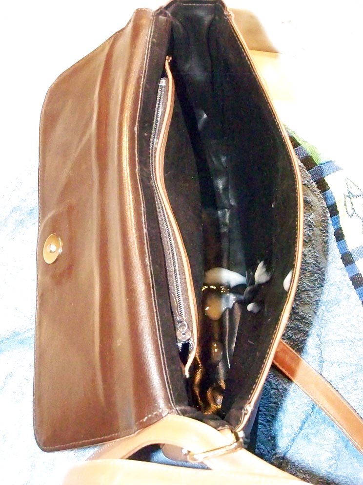 Leather handbag #39834890