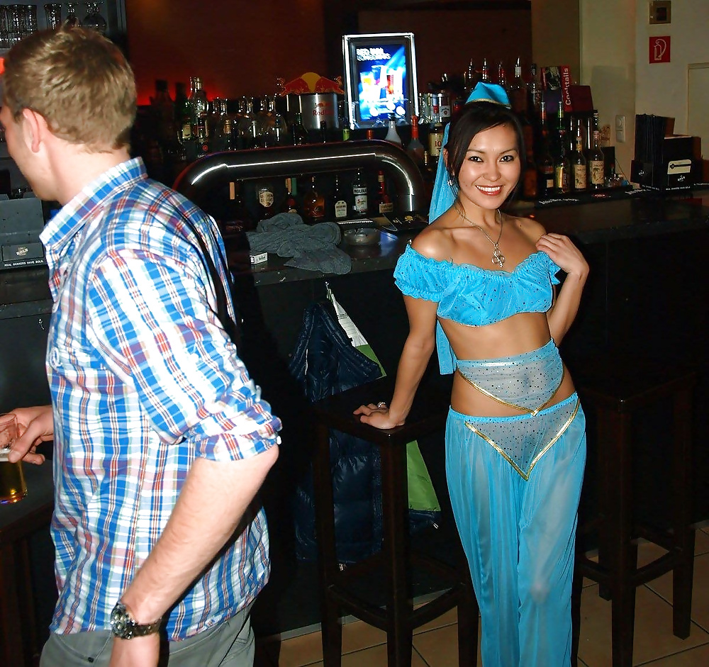 Mongolian bellydancer chick-wife agy flashing
 #34502261