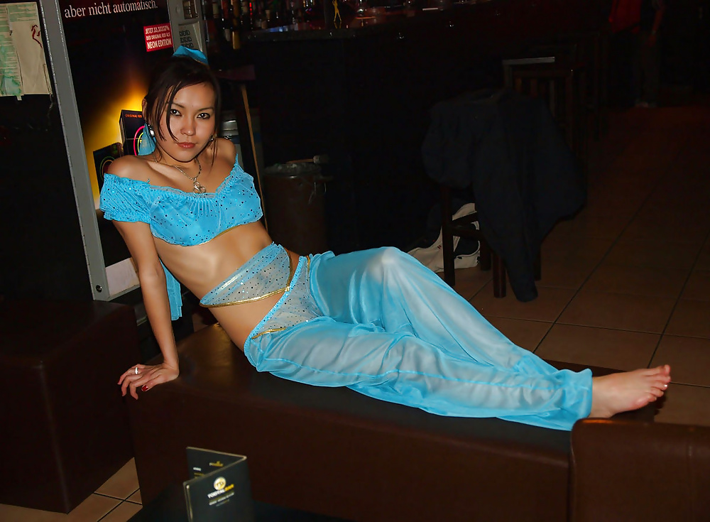 Mongolian Bellydancer chick-wife Agy flashing #34502268