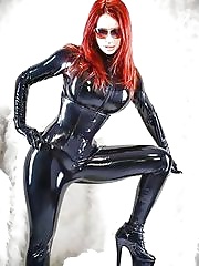 Einige Frau In Latex #38714759