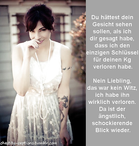 Deutsche chastity captions #30908916