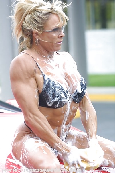 Blonde muscle lady i like to fuck! #35240780