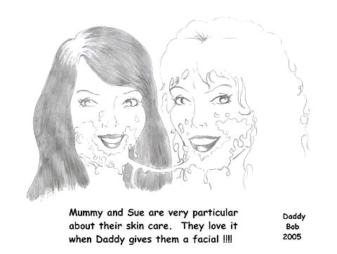 Mom and sissy drawings #23666936