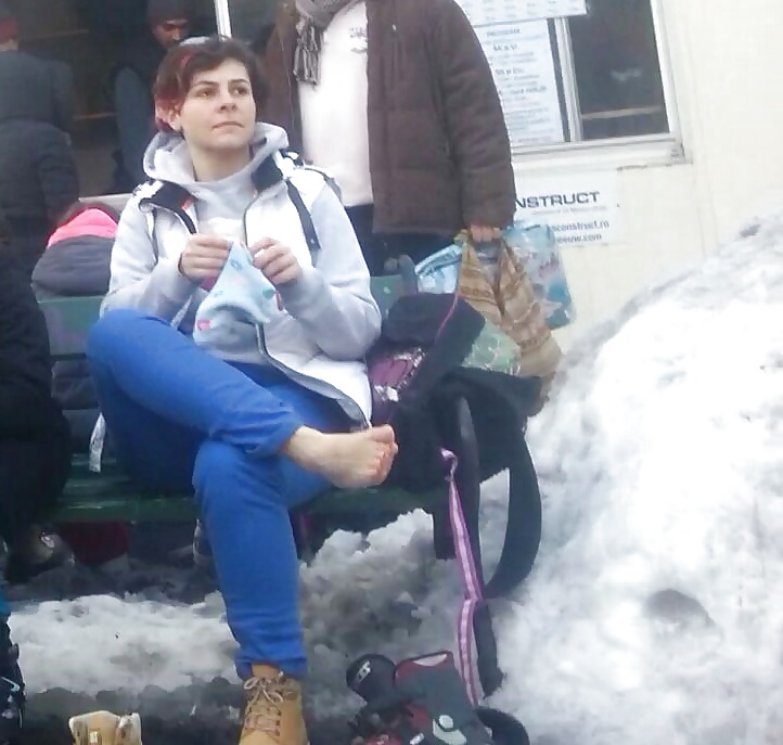 Espía calcetines withe y dedos mujeres romanian-cerere
 #40491850