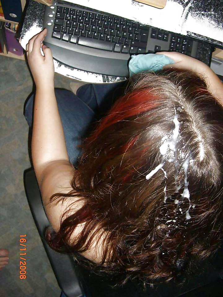 Cum on hair #35513688