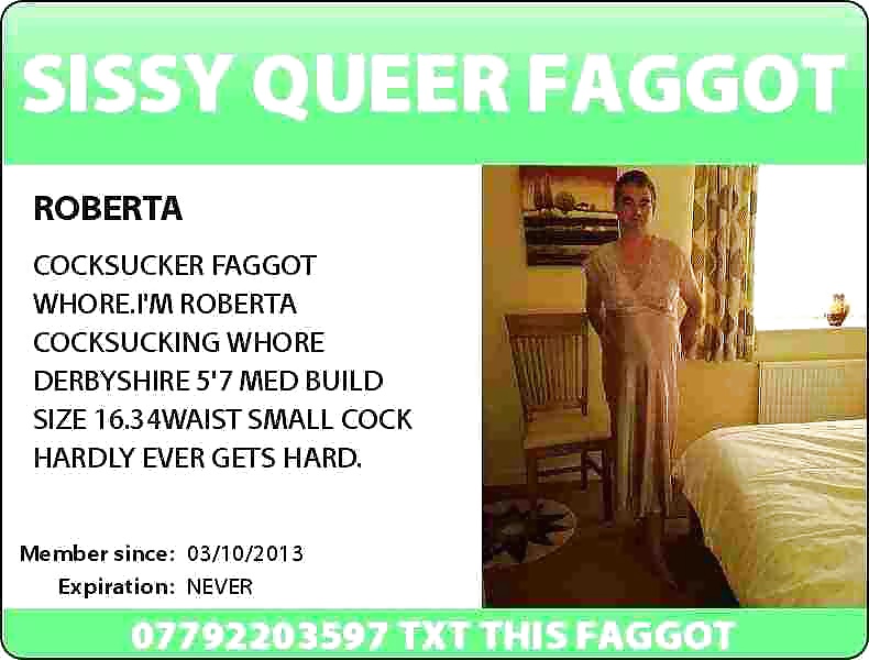 Sissy fag roberta #25493574