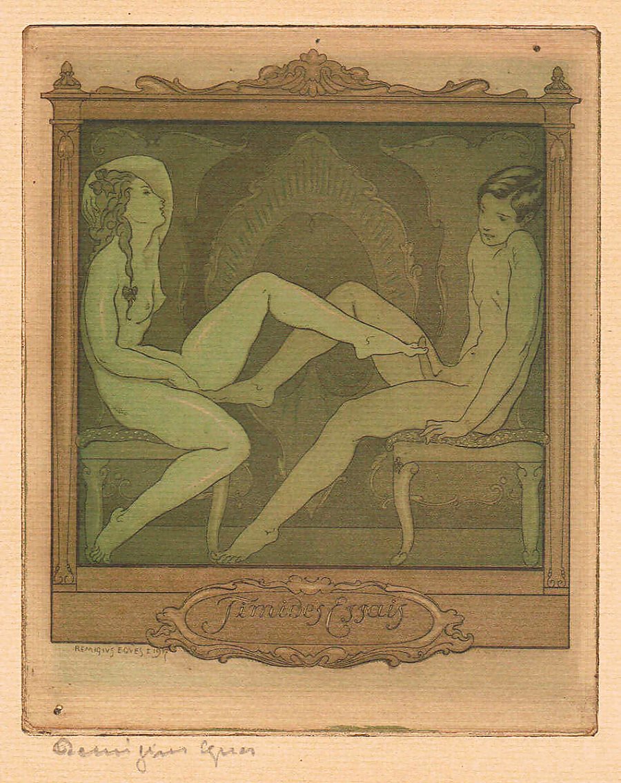 Illustrazione libro erotico 30 - andre lambert
 #35923193