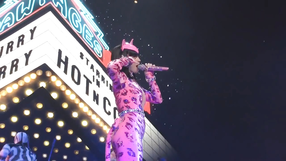 Katy Perry in a pink catsuit #31697259