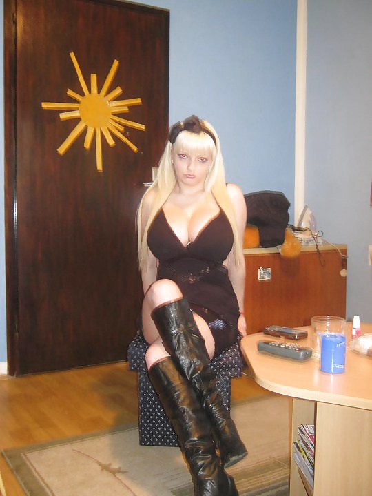 Big tits blonde Polish slag whore #24050754