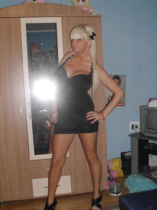 Big tits blonde Polish slag whore #24050787