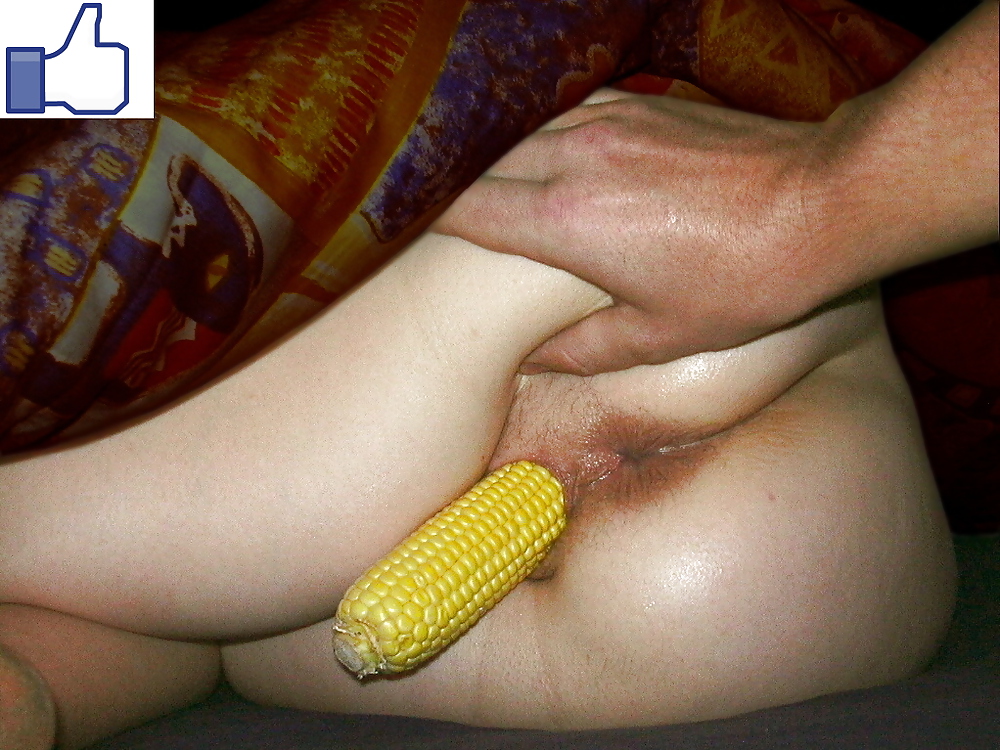 Shy girl must suffer penetration with a corn cob #36975160