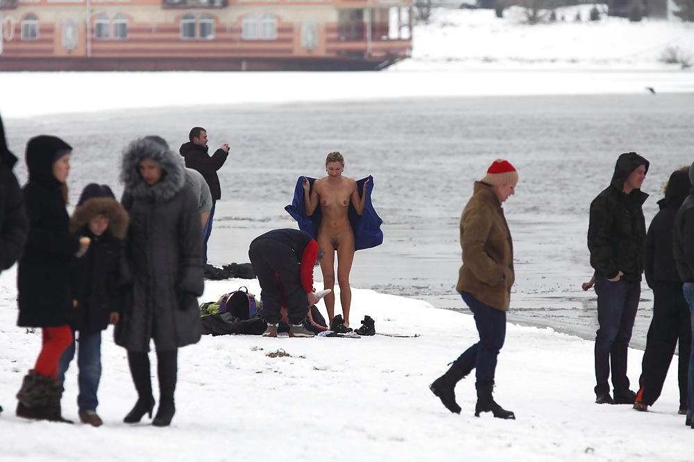 Winter-nude Russland #34898105