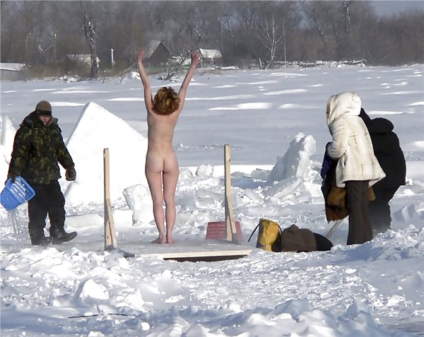 Winter-nude russia #34898139