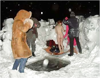 Winter-nude Russland #34898145