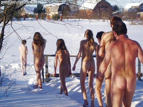 Winter-nude Russland #34898246