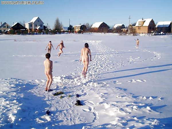 Winter-nude Russland #34898264