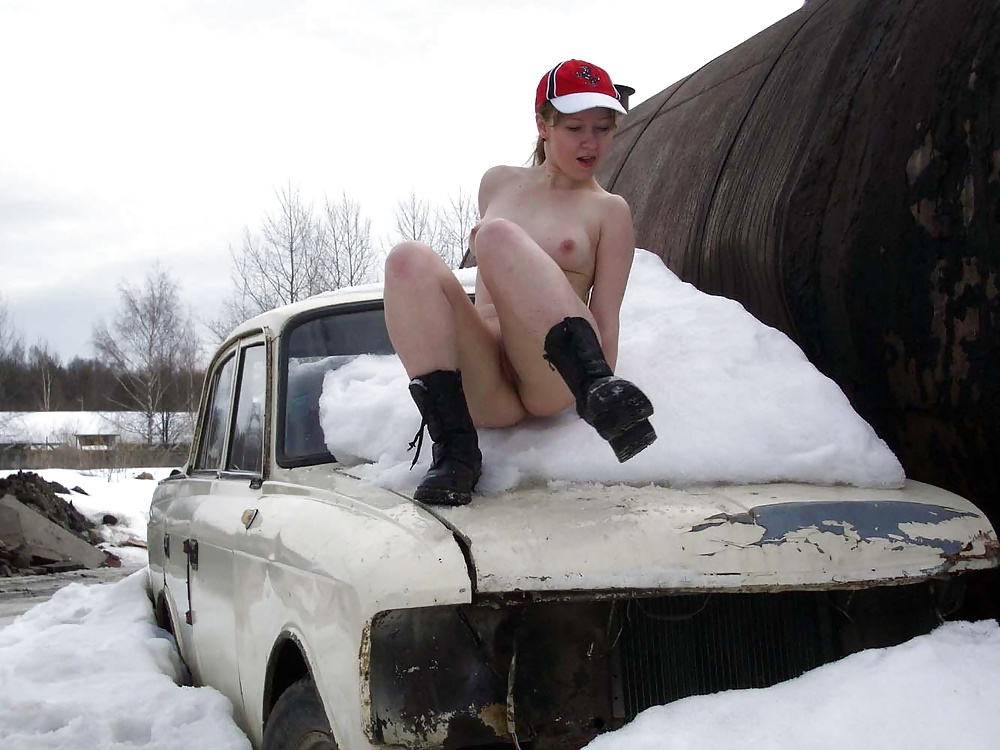 Winter-nude Russland #34898557