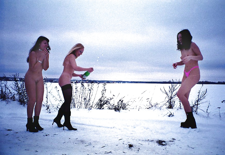Winter-nude Russland #34898830