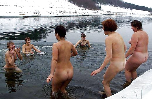 Winter-nude Russland #34899151