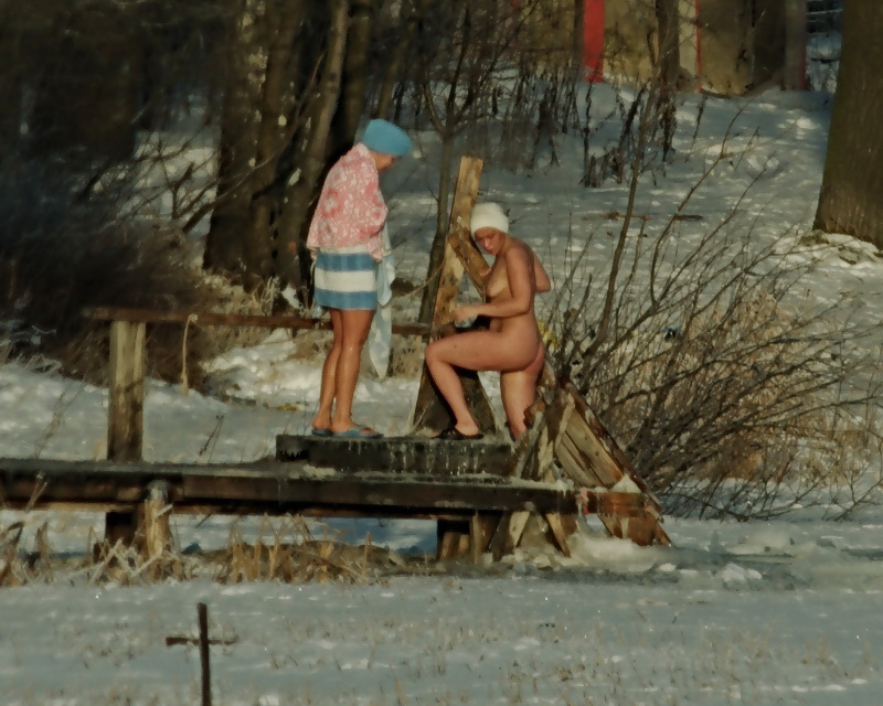 Winter-nude Russland #34899199