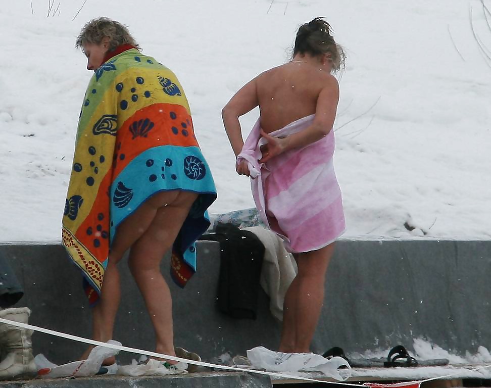 Winter-nude Russland #34899208