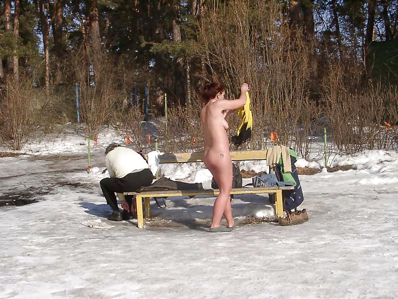 Winter-nude russia #34899292