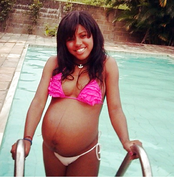 Ebony teen pregnant #39767137