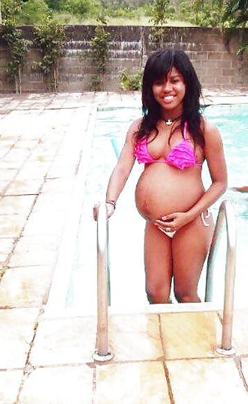 Ebony teen pregnant #39767144
