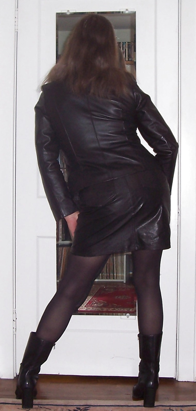 Crossdressing - More Black Leather #23865602