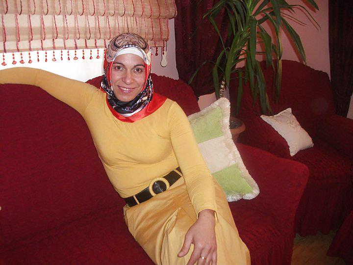 Arabisch-muslimischen Türkischen Turban-Hijab #38045927