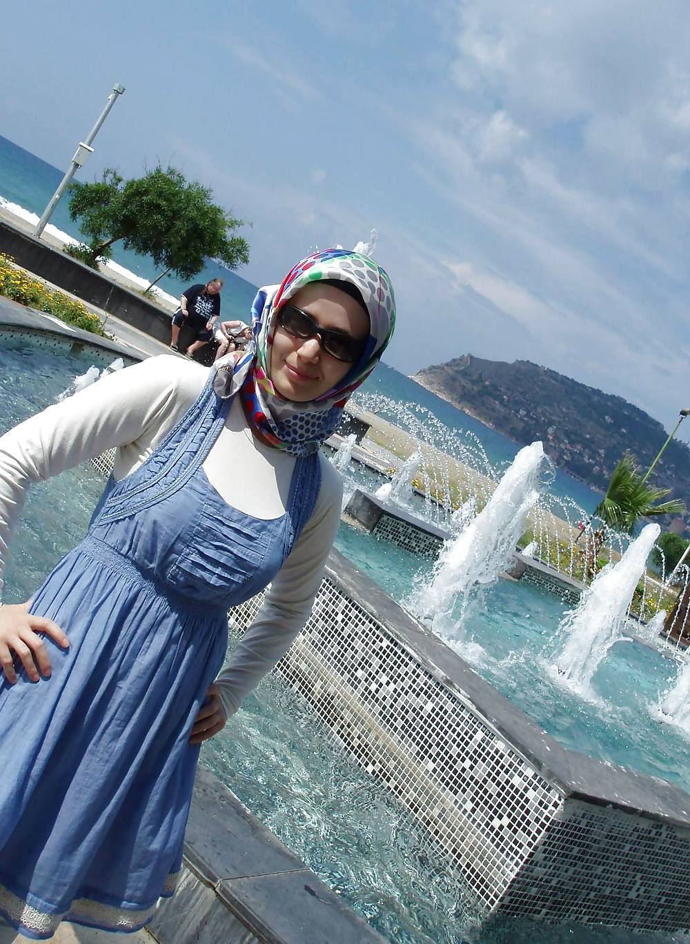 Turbanli arabo turco hijab musulmano
 #38045944