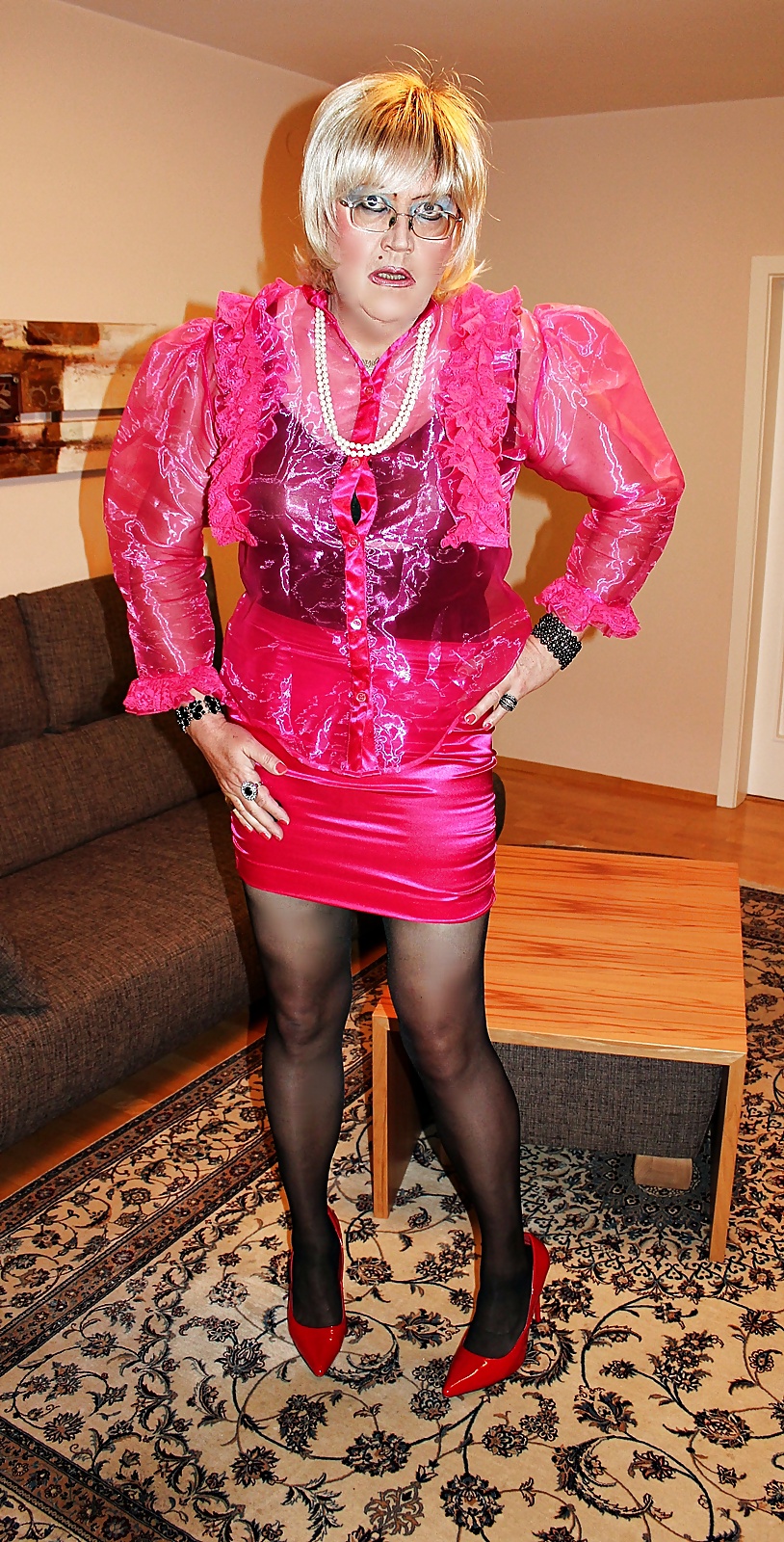 Transensissy Marilyn in Pink #41072564