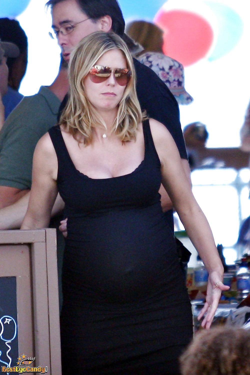 Heidi Klum pregnant  #36076249
