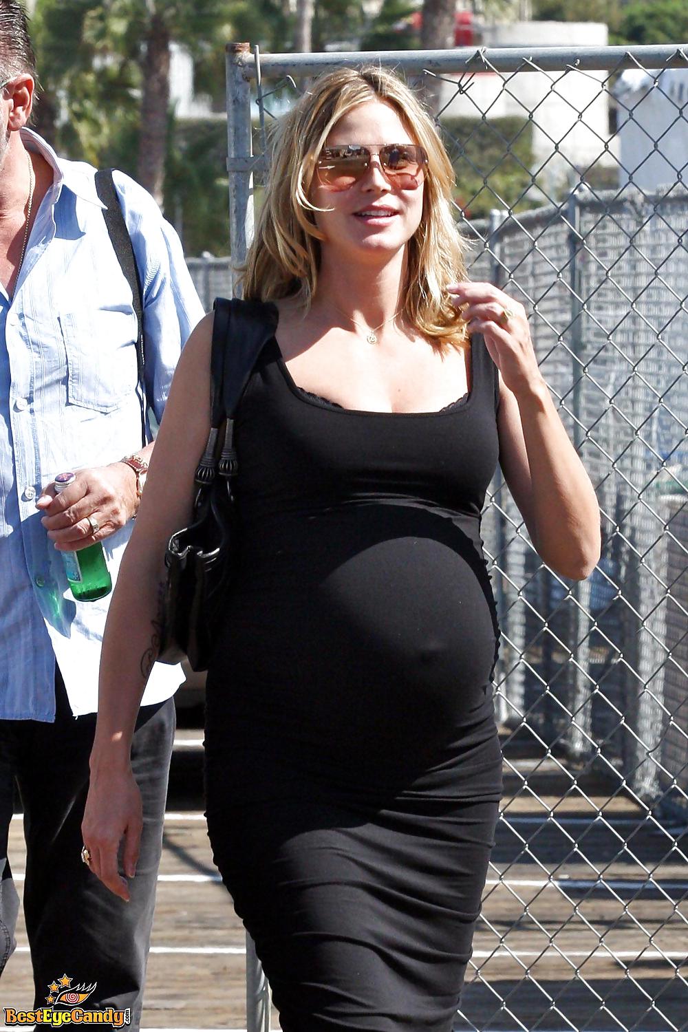 Heidi Klum pregnant  #36076259