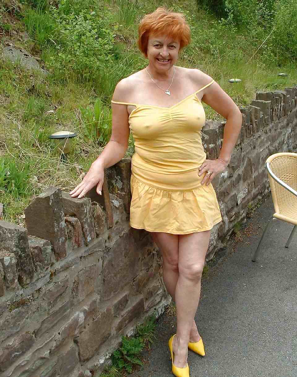 Anita dirty british slut in yellow #37259355