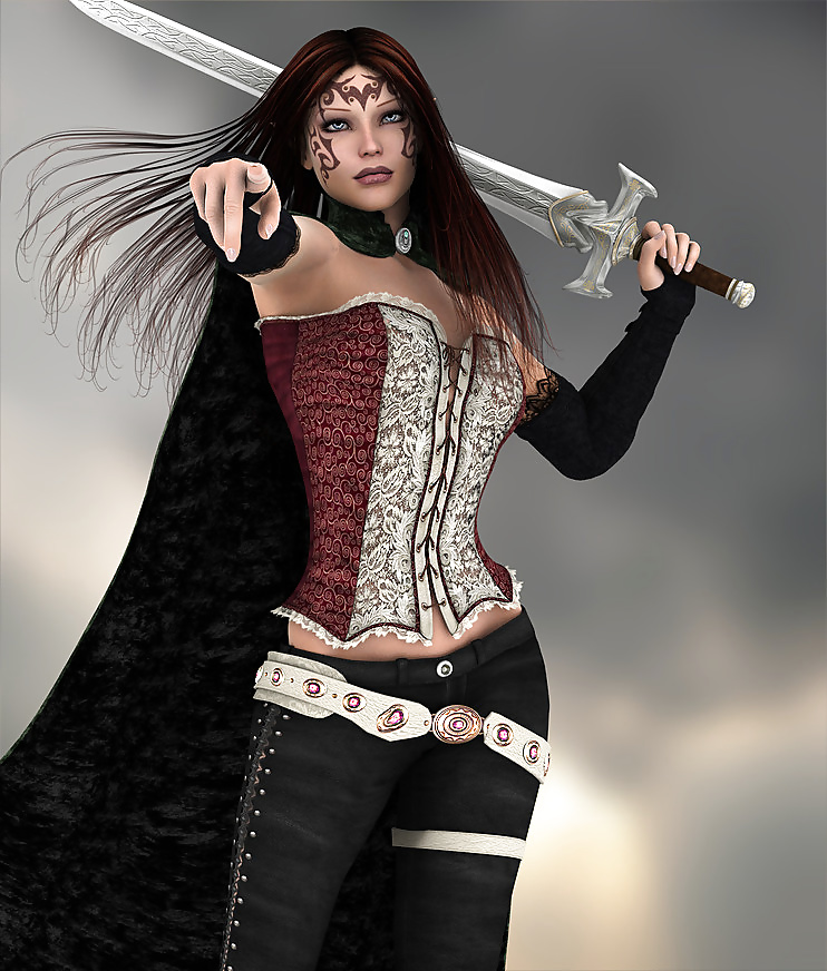 3d ---- sexy warrior girls 2
 #40083656