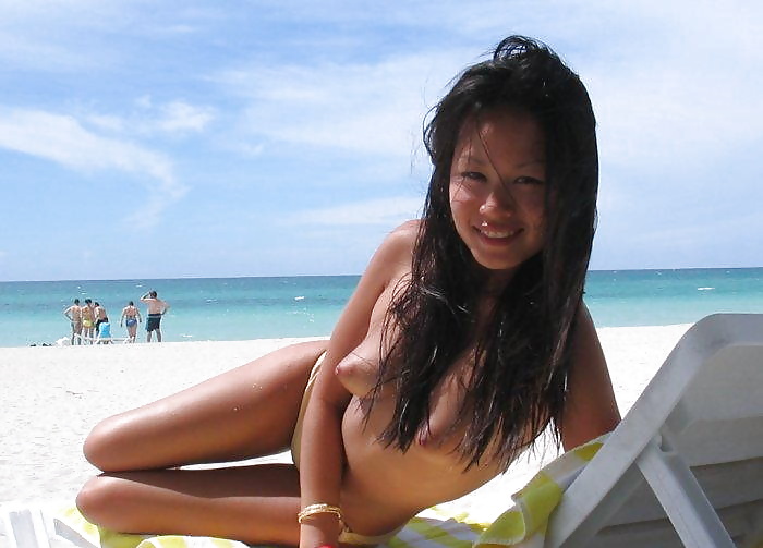Naked on the beach #25323957