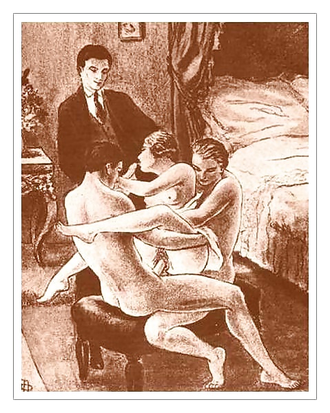 Vintage Erotic Drawings 18 #32292527