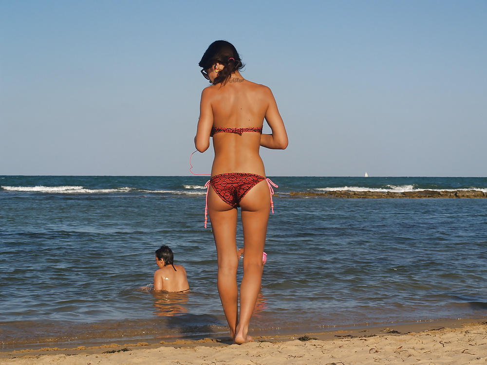 Voyeur - plage, beach - Costa Blanca juillet 2014 #27949281